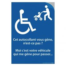 Autocollant - Cet Autocollant Vous Gêne... Papier - Manutan Collectivités