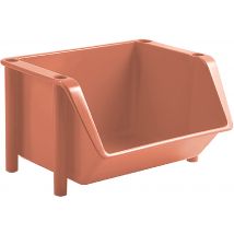 Bac À Bec Empilable-525x425x315mm-orange - Manutan Collectivités