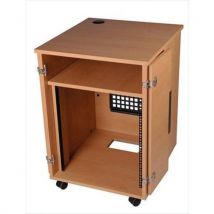 Baie Technique Bois 19'' Woody 12u - Manutan Collectivités
