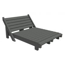 Bain De Soleil Equateur 2 Places - Gris - Manutan Collectivités