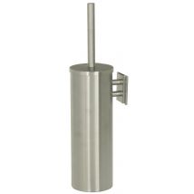 Balai-brosse Wc Avec Support Jvd Inox Brossé - Fixation Murale - Manutan Collectivités