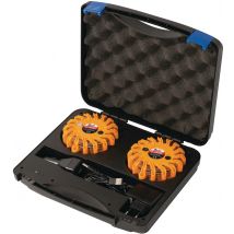 Balises De Signalisation À Leds Rechargeables - Lot De 2 - Manutan Collectivités