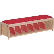 Banc D'accueil Assise Mousse Coloris Corail - Manutan Collectivités