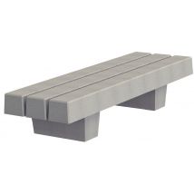 Banquette Béton Tribeca Gris Sablé - Manutan Collectivités