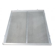 Bardage Latéral D/g L 1600 Pour Extrémité Auvent Aluminium Brut - Manutan Collectivités
