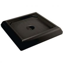 Base Lestée Pour Poubelle Ranger - Carrée Noir - Manutan Collectivités