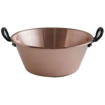 Bassine Confiture Cuivre 26cm 3l Induction - Manutan Collectivités