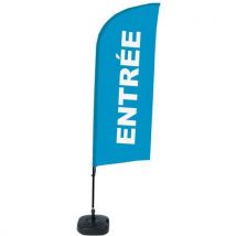 Beach Flag Base Remplissable Entrée - Français - Bleu - Manutan Collectivités