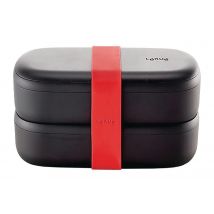 Boîte Repas Noire - Lunch Box To Go - Lekue - Manutan Collectivités