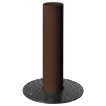 Borne Rétractable Barcelone Ø 16 Cm - Marron 8017 - Manutan Collectivités