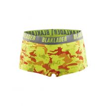 Boxer Femme Jaune Fluo/gris Clair - Lot De 2 - M - Manutan Collectivités