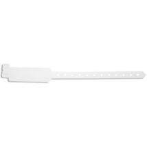 Bracelet Hôpital Avec Étiquette - Adulte - Transparent - Manutan Collectivités
