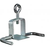 Bride De Fixation Galvanisée Avec Crochets Pour Tube Support - Manutan Collectivités