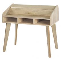 Bureau Vintage Chêne 1 Rideau Chêne - Manutan Collectivités