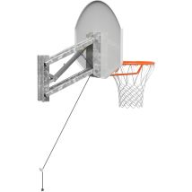 Panier Basket Mural Hauteur Réglable Déport 0,6m Metaluplast - Manutan Collectivités