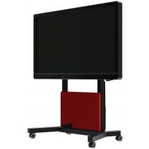 Cache Métal Avant Rouge Laqué Pour Support Écran Série Standard - Dimasa - Manutan Collectivités