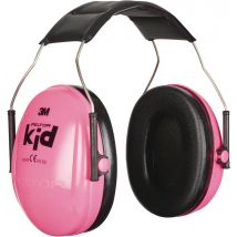 Casque Antibruit 3m Peltor Kid - Rose - Manutan Collectivités