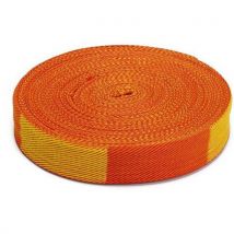 Ceinture De Judo Coloris Bicolore - Rouleau 50 M Jaune-orange - Manutan Collectivités