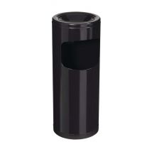 Cendrier Etouffoir / Poubelle Cendeo - 0,15l / 12,5l - Noir 9011 - Manutan Collectivités
