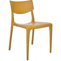 Chaise Jardin Empilable Moutarde Town - Manutan Collectivités
