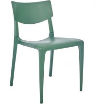 Chaise Jardin Empilable Vert Town - Manutan Collectivités