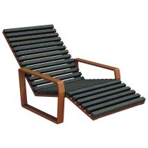 Chaise Longue Arbane Avec Accoudoirs Urbecosi - Ipra/alu Tanami - Manutan Collectivités