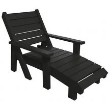 Chaise Longue Confort Equateur - Noir - Manutan Collectivités