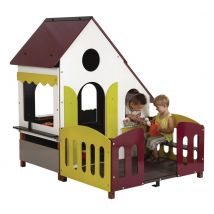 Chalet Modèle Avec Terrasse Jambes De Scellement - Manutan Collectivités
