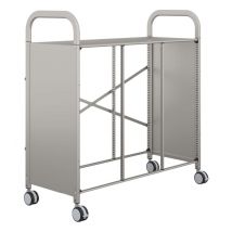 Chariot Callero 3 Colonnes Sans Bacs Ni Glissières106,5x45,5x106,5gris-gratnells - Manutan Collectivités