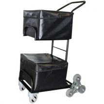 Chariot De Distribution 2 Roues Pivotantes 2 Roues Arrières - Manutan Collectivités