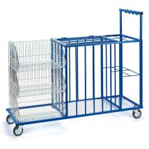 Chariot Polyvalent Multi-rangement - Manutan Collectivités