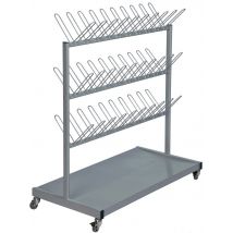 Chariot Support À Chaussures Sur 4 Roues - Kongamek - Manutan Collectivités