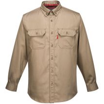 Chemise Bizflame 88/12 Khaki-4xl - Manutan Collectivités
