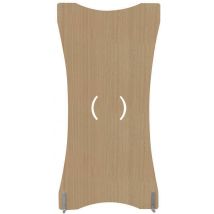 Claustra Grain De Café 80 X 160 Cm Hêtre - Manutan Collectivités