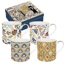 Coffret 4 Mugs 30 Cl Cachemire - Coffee Mania-easy Life - Manutan Collectivités