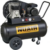 Compresseur Gamme Tech 3cv B2800 - 3cv 90l - Manutan Collectivités