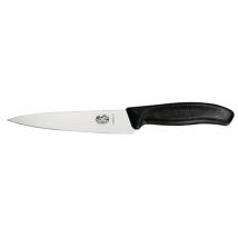 Couteau À Découper & Éminceur 15 Cm Noir - Victorinox - Manutan Collectivités