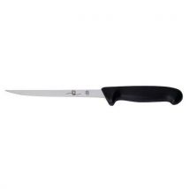 Couteau Filet Poisson Noir 18cm - Manutan Collectivités