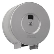 Distributeur Papier Hygienique 200 M Stella 9006 Aluminium - Manutan Collectivités