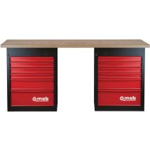 Etabli 12 Tiroirs Longueur 2m - Manutan Collectivités
