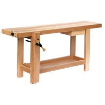 Etabli Menuisier Avec Presse Avant Verticale 2000 X 500 Mm - Manutan Collectivités
