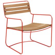 Fauteuil Bas Teck Surprising Capucine - Manutan Collectivités