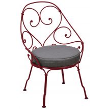 Fauteuil Cabriolet 1900 Piment Coussin Gris Graphite - Manutan Collectivités