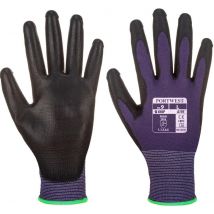 Gants Pu Tactile-m-violet (12 Paires) - Manutan Collectivités