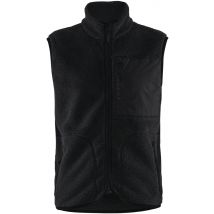 Gilet De Travail Polaire - Noir - M - Manutan Collectivités