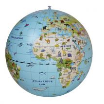 Globe Gonflable Animaux Maxi - Manutan Collectivités