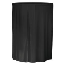 Housse Droite Pour Table Cocktail 80 - Noir - Manutan Collectivités