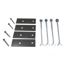 Kit De Fixation Tables-bancs Bois Et Bancs Bois Et Métal - Manutan Collectivités
