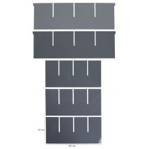 Kit Séparations Tiroir L295xh160mm - Manutan Collectivités