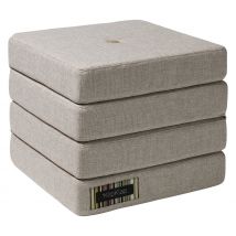 Klip Klap Assise Dépliable 4 Matelas Beige-klipklap - Manutan Collectivités
